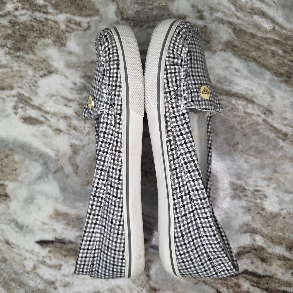 Roxy Minnow VII Slip-On Shoes Gingham Women's Size 6